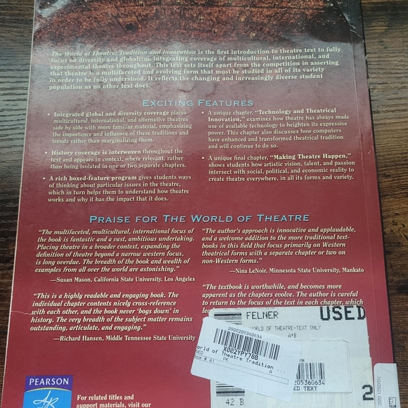 The World of Theatre Tradition and Innovation - Picture 3 of 3